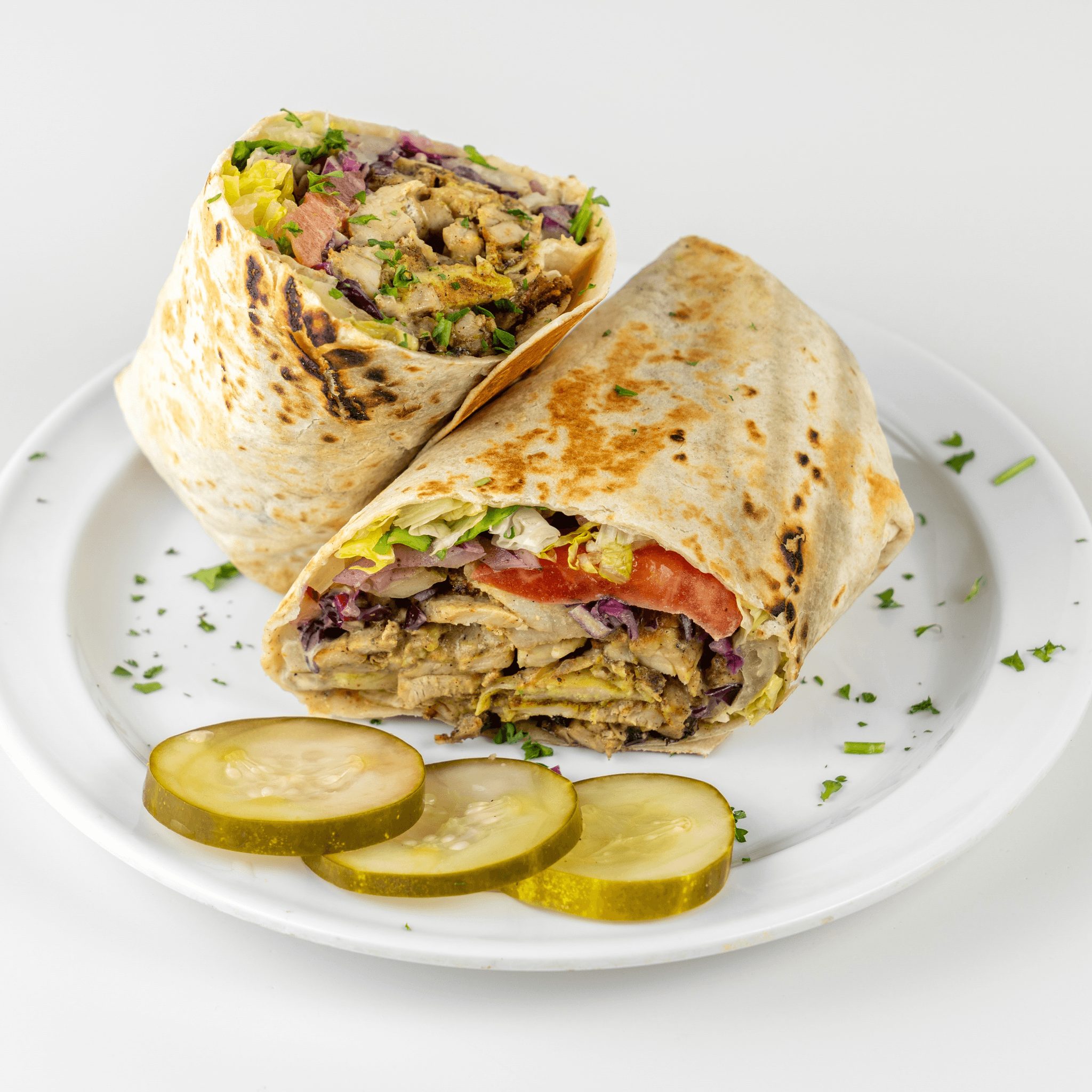 Chicken Shawarma Sandwich.