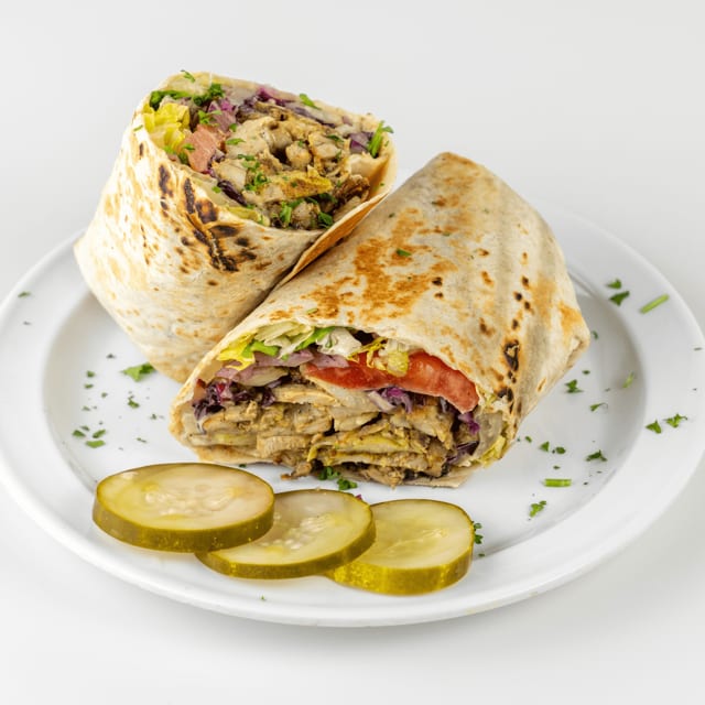 Chicken Shawarma Sandwich.