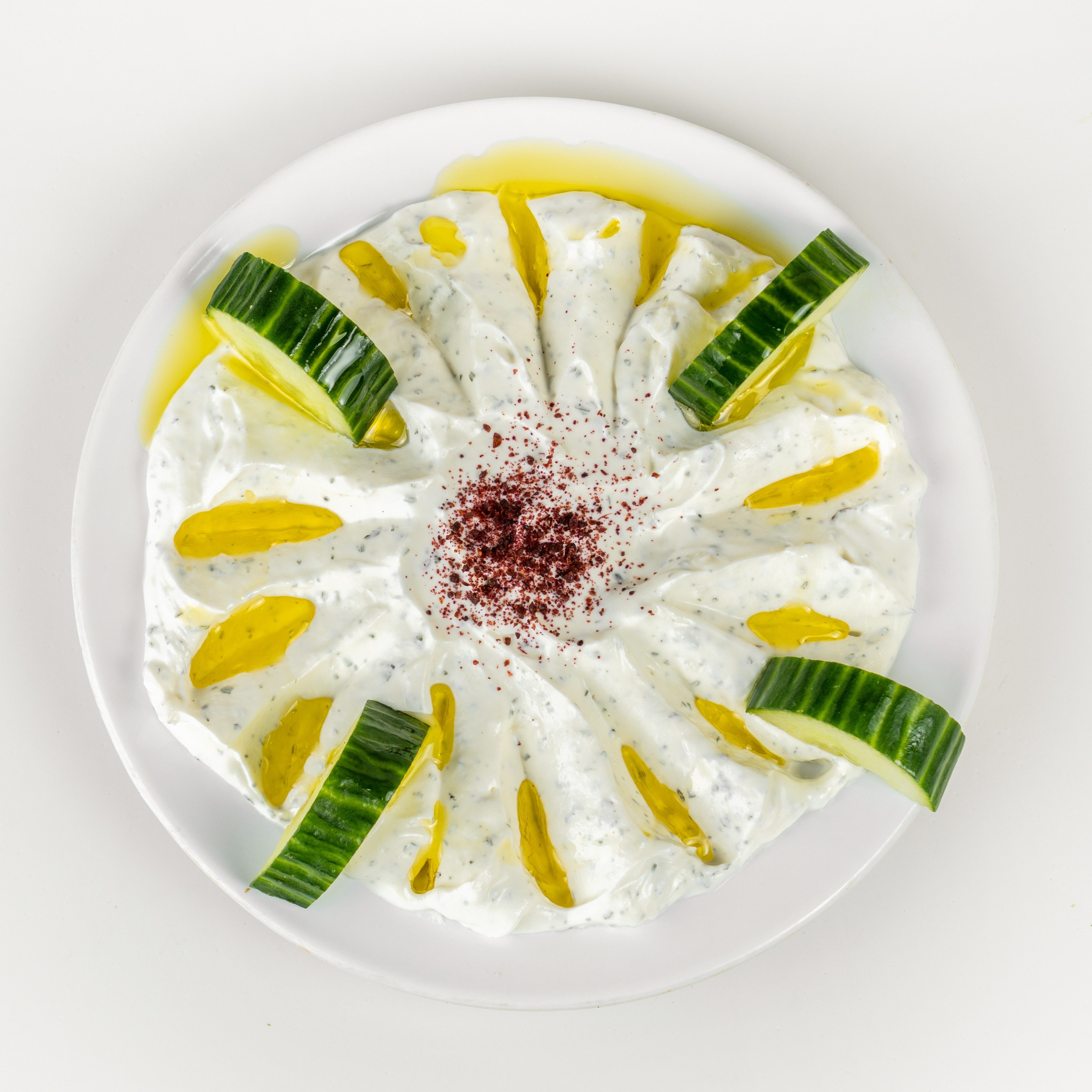 Labne/Garlic Mint Olive Oil.