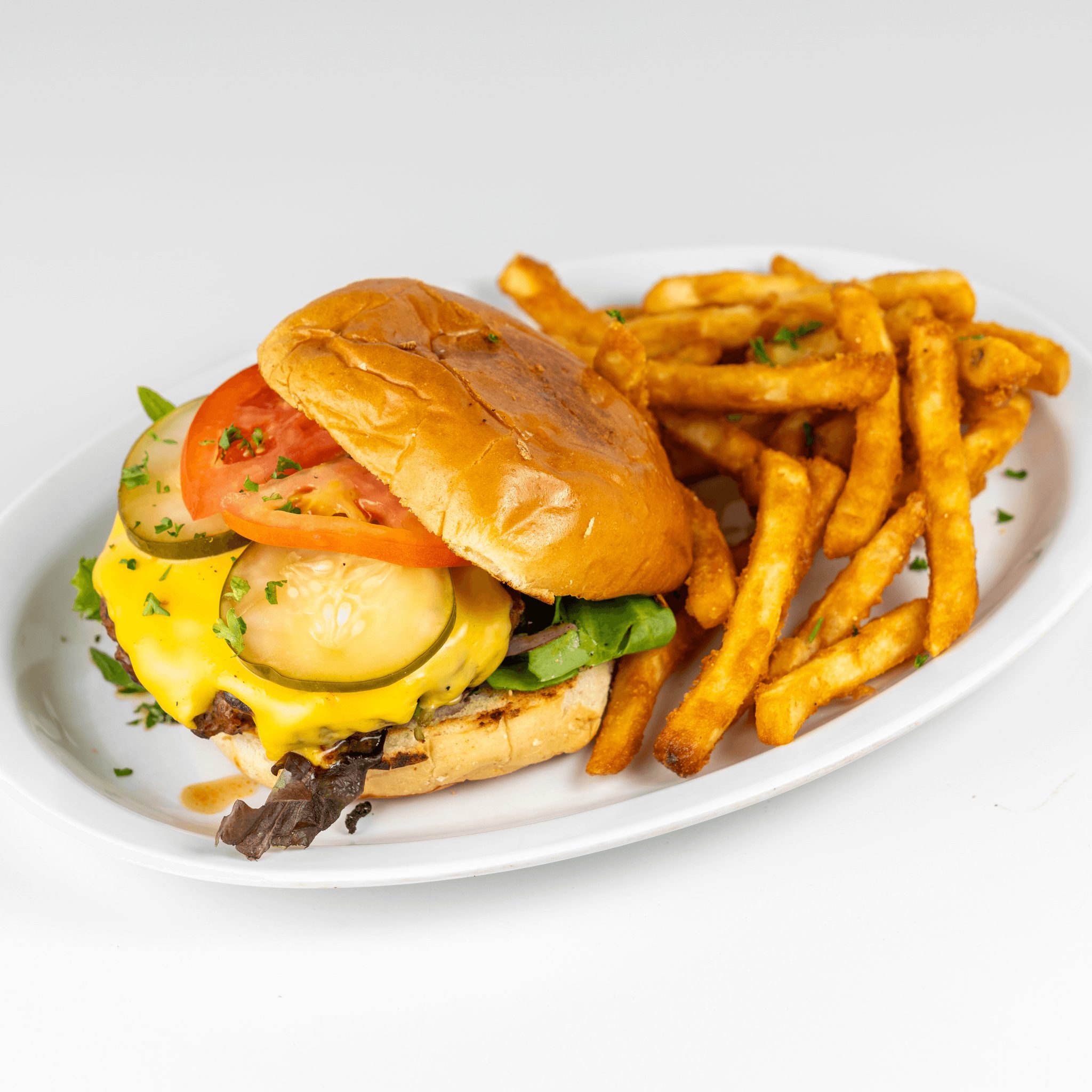 Kafta Burger Deluxe.
